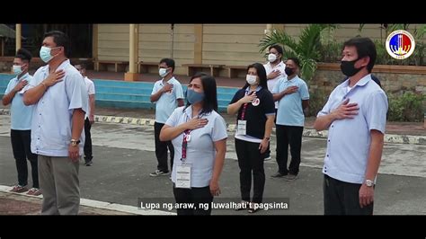 QCU Philippine National Anthem 2021 .